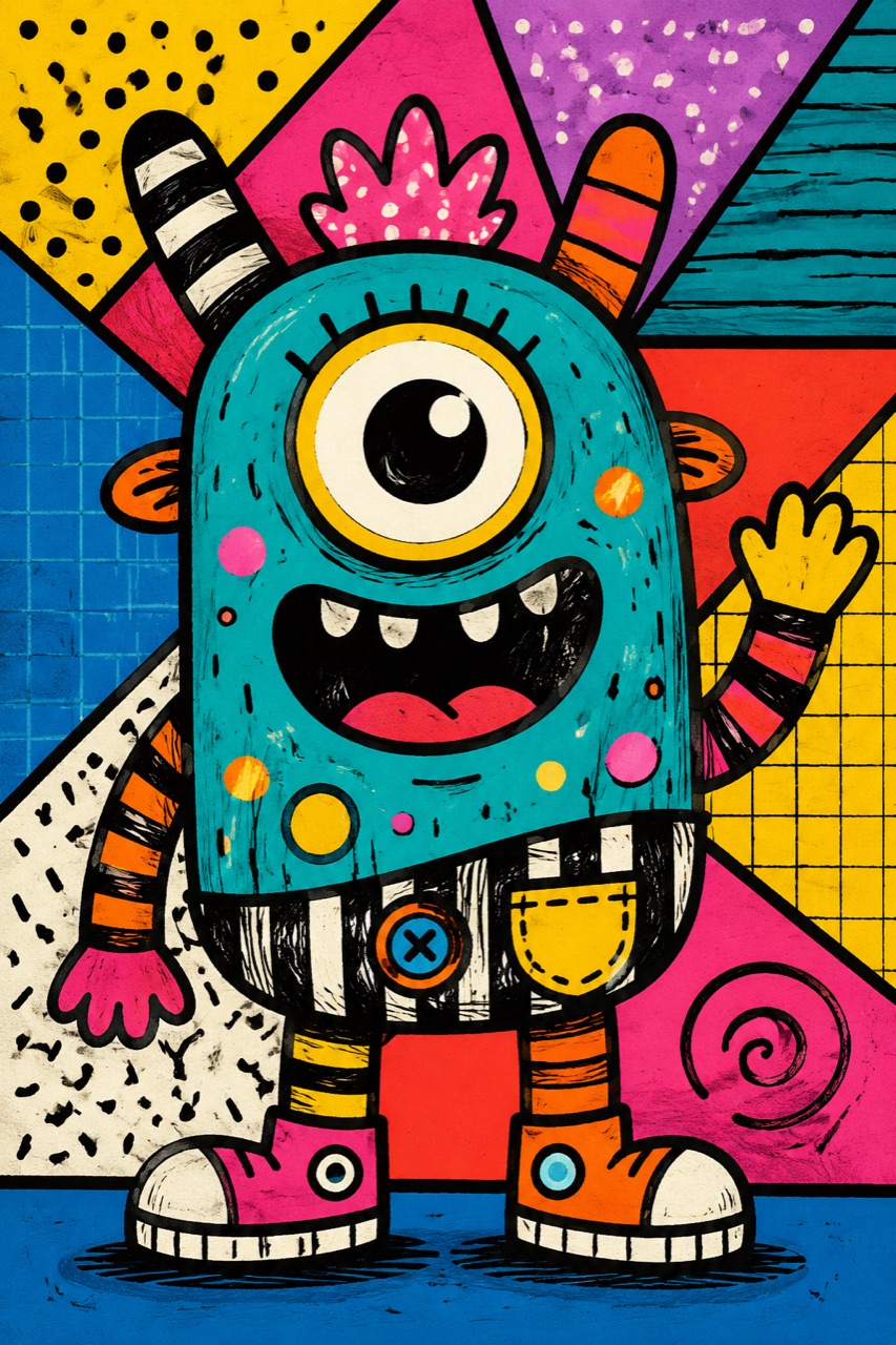 Pop-art Doodle Pop-art Doodle