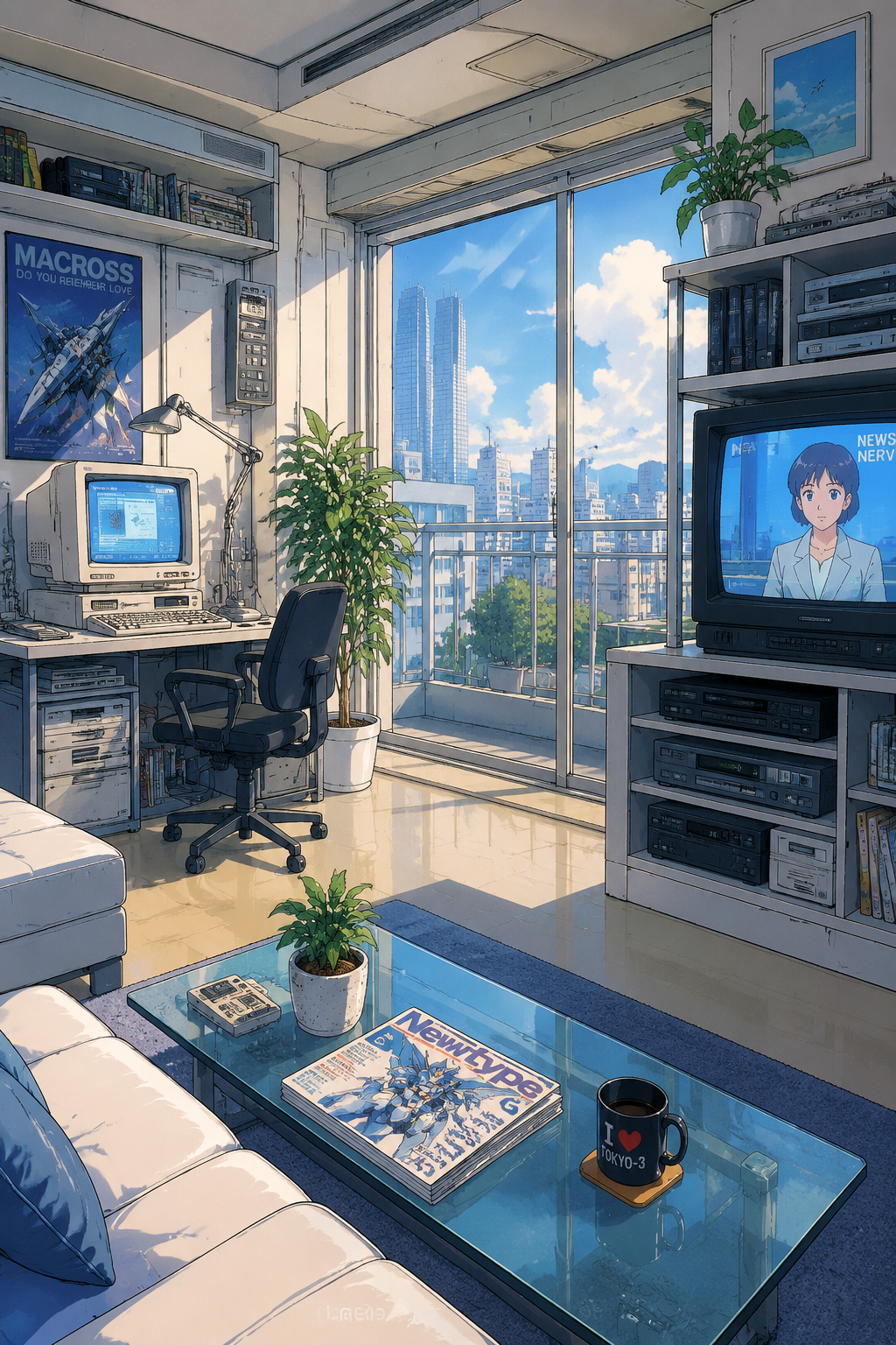 90s Cyber Anime 90s Cyber Anime